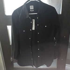 Zara black shirt